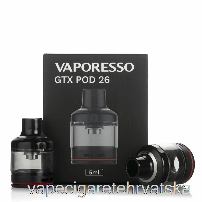 Vape Cigarete Vaporesso Gtx Pod 22 & 26 Zamjenske Kapsule 5ml Gtx 26 Kapsule